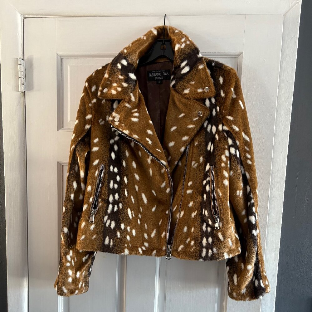 Faux Fur Bomber Jacket